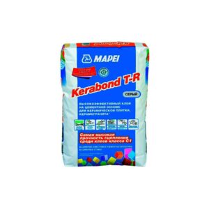 Плиточный клей Mapei Kerabond T-R серый 25кг