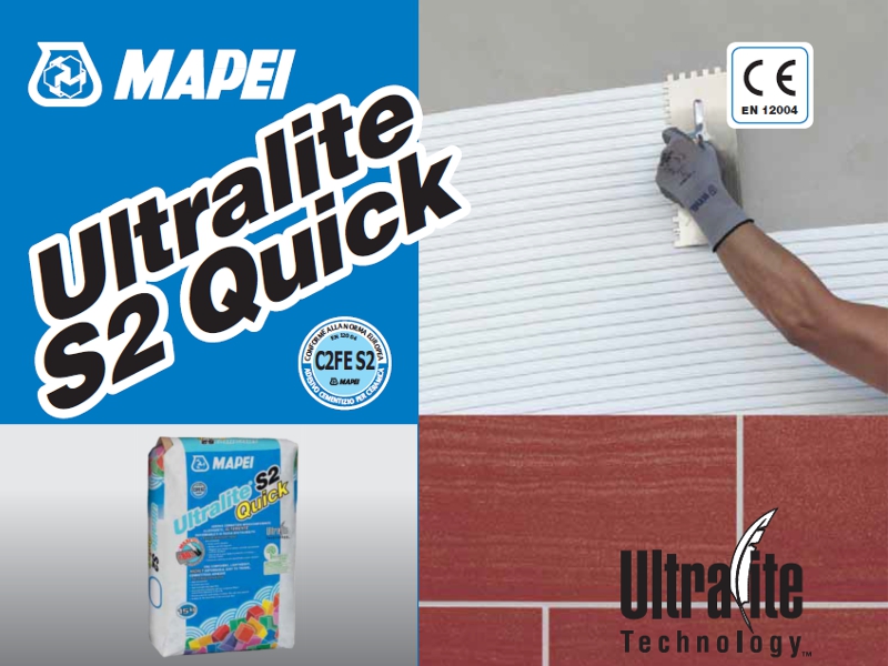 Плиточный клей Mapei Ultralite S2 Quick серый 15кг — изображение 2