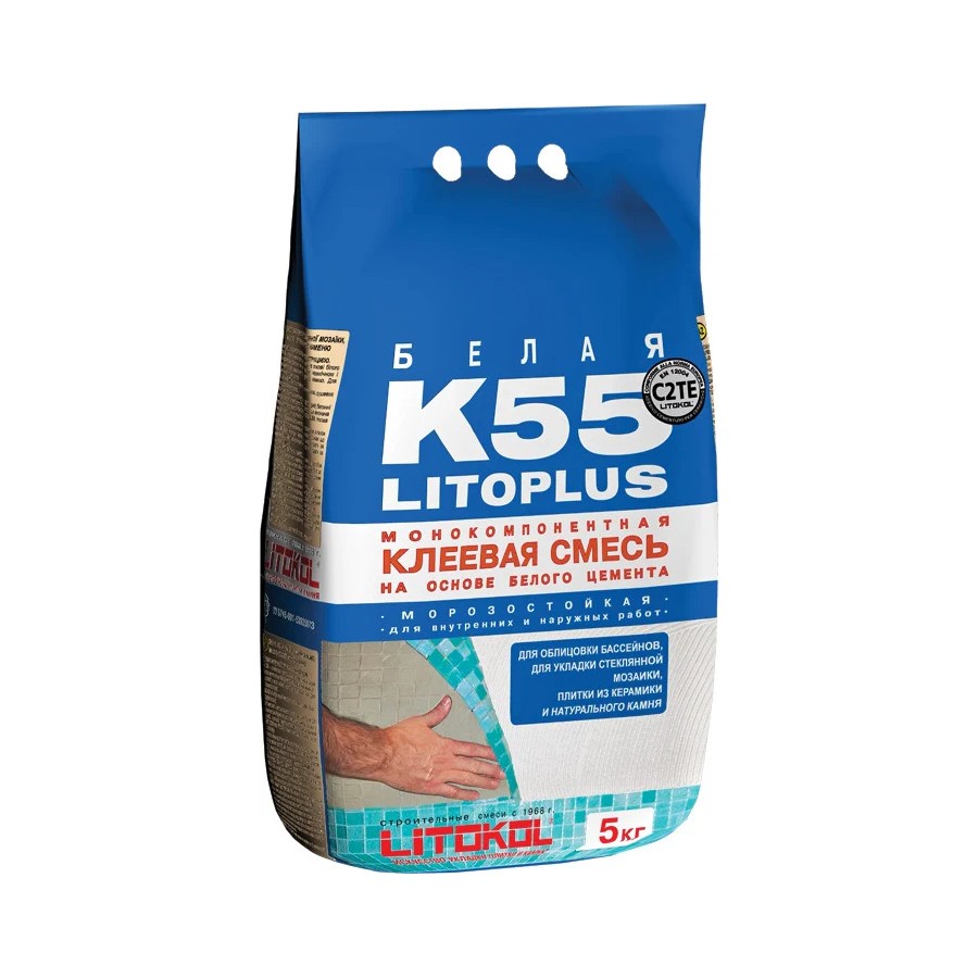 К55 Клей LitoPlus мешок 5кг