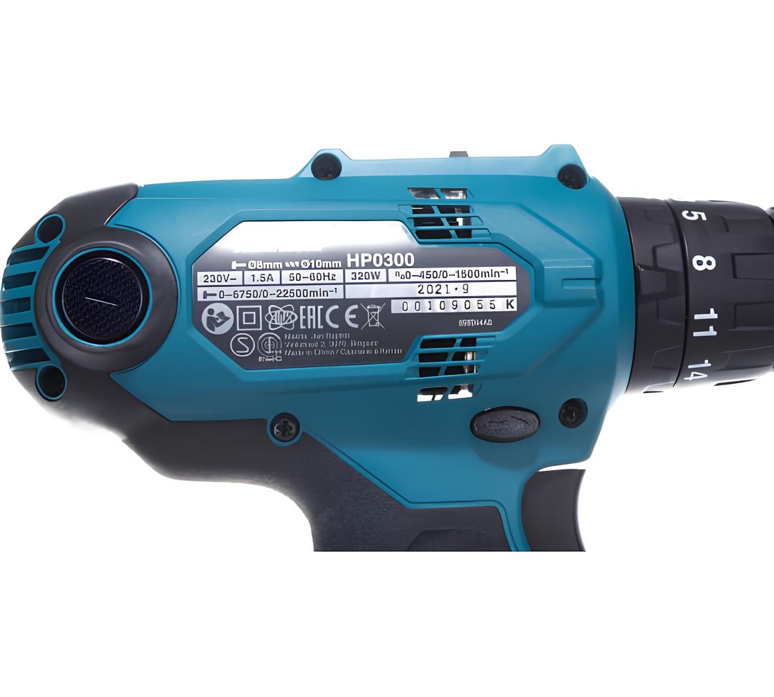 Ударная дрель Makita HP0300