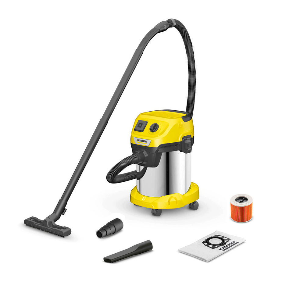 Пылесос строительный аккумуляторный Karcher WD 3