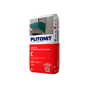 Клей для плитки Plitonit С серый (класс С2ТЕ) 25 кг