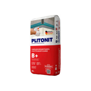 Клей для плитки Plitonit В+ серый (класс С1 ТЕ) 25 кг