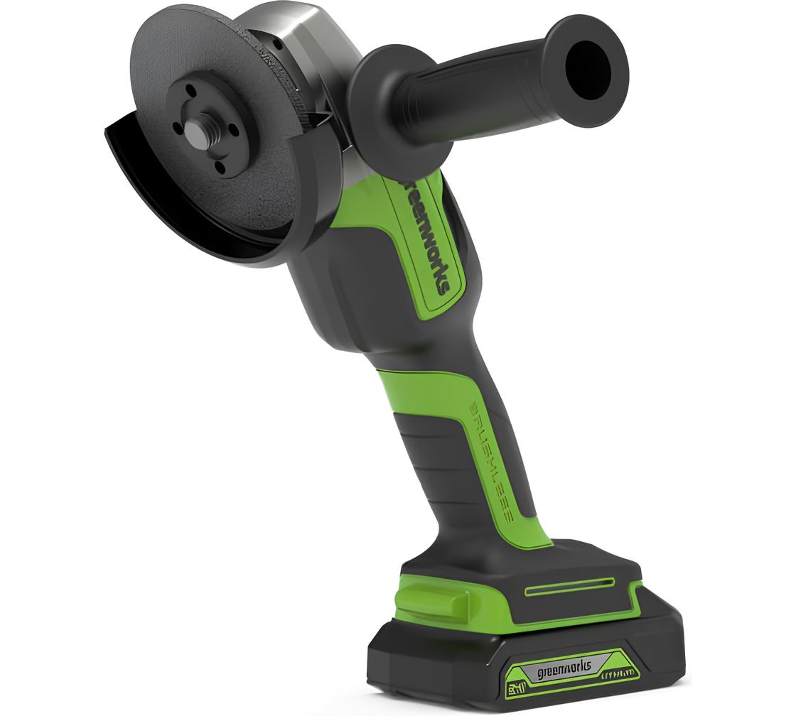 Шлифмашина угловая аккумуляторная Greenworks GD24AG
