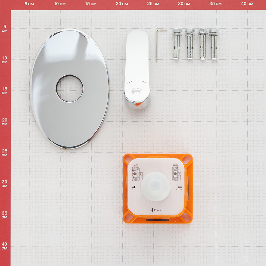 Смеситель для душа скрытого монтажа LAVELLY Vector