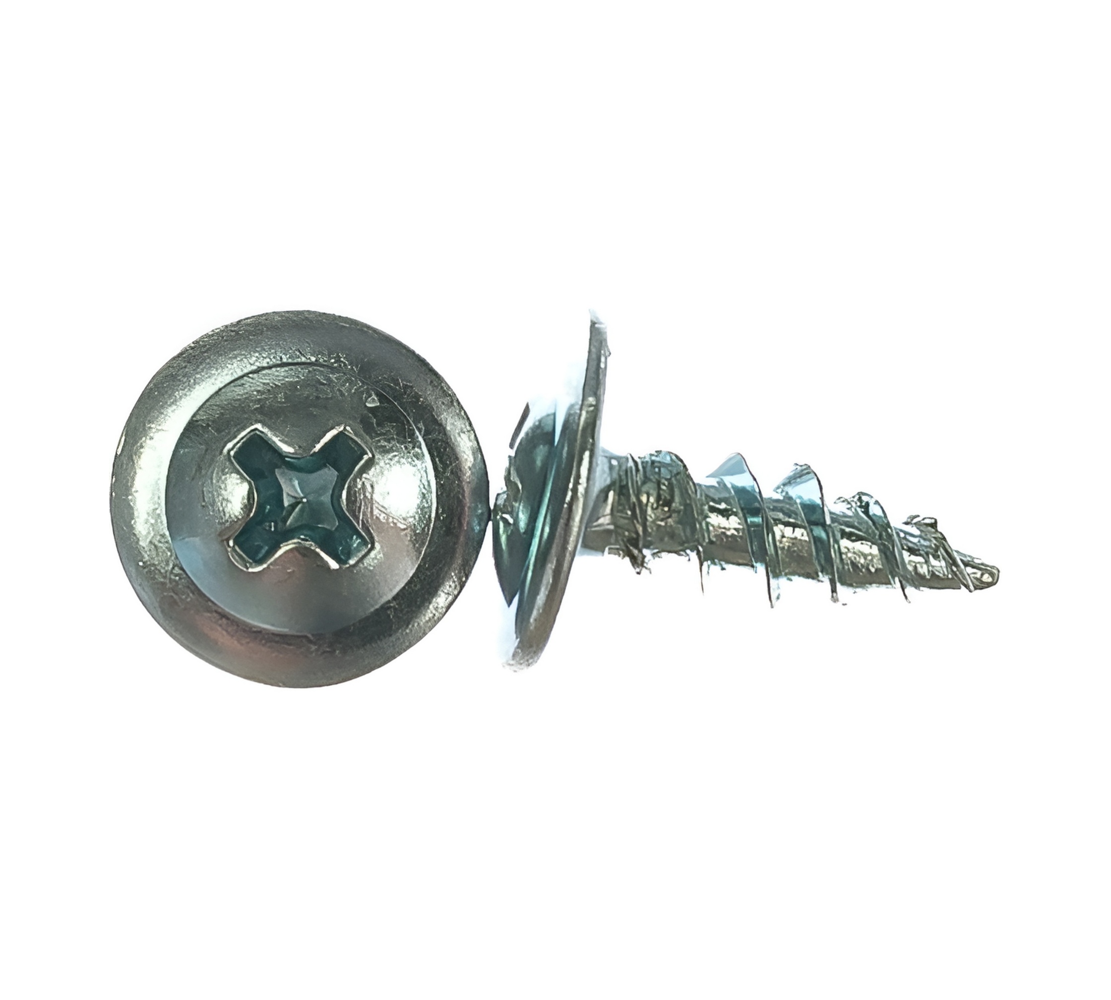 Саморез Daxmer ПШ (4,2x19) белый цинк 1кг